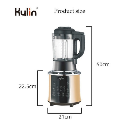 Kylin High Performance Heating Blender Mixer 1200W High Speed Food Processor - Gold