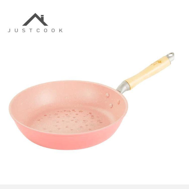 Justcook Japanese Style Non-stick Sakura Frypan Pink 26cm