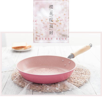 Justcook Japanese Style Non-stick Sakura Frypan Pink 26cm