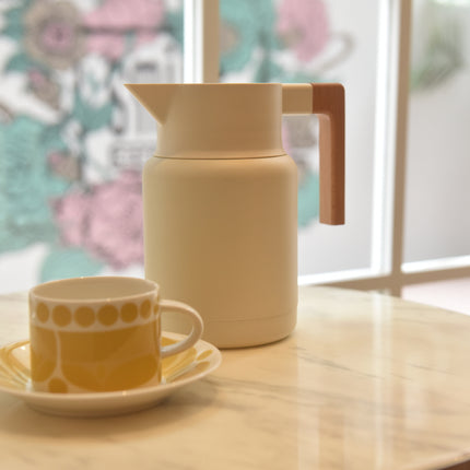 Kylin 304 Stainless Steel Japanese Vaccum Jug 1.3L - White