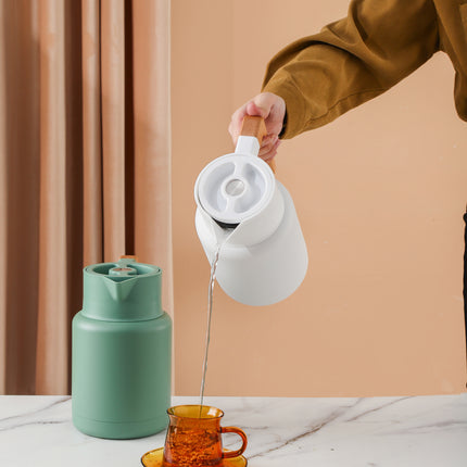 Kylin 304 Stainless Steel Japanese Vaccum Jug 1.3L - White