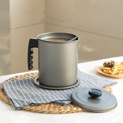 Justcook JSHS-YH0113-1 1.3L Oil Pot - Grey