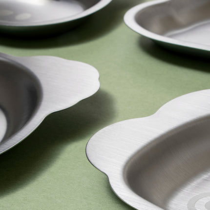 Kylin 304 Stainless Steel Duck Dinner Plate 15.8*17.7cm