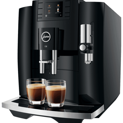 JURA E8 Piano Black (INTA) Coffee Machine 15372