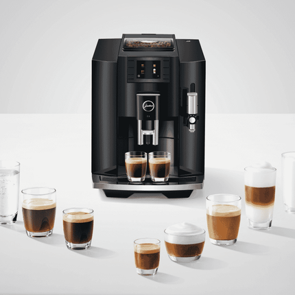 JURA E8 Piano Black (INTA) Coffee Machine 15372