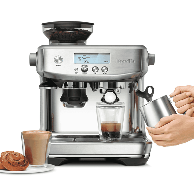 Breville The Barista Pro Coffee Machine - Brushed Stainless BES878BSS4JAN1