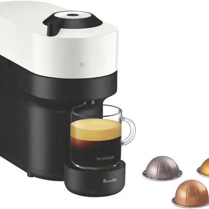Vertuo Pop Coffee Machine White Coconut BNV120WHT4JAN1