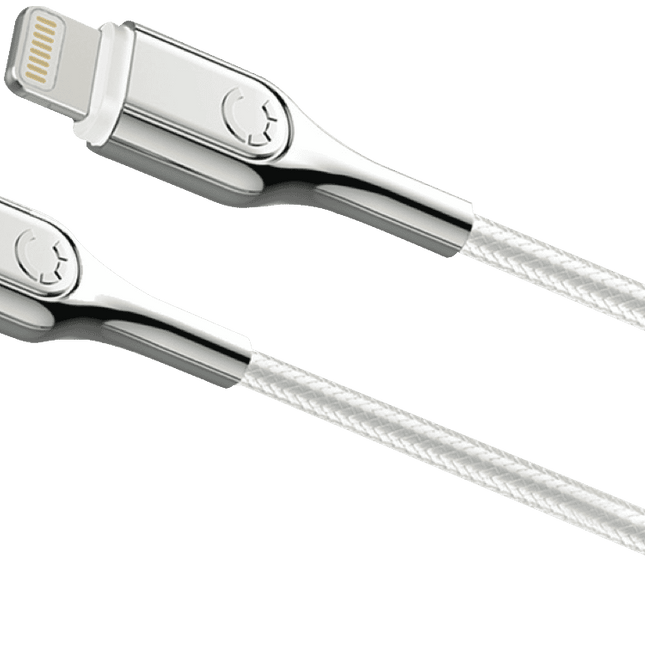 Lightning to USB-C Armoured Cable 2M - White CY2802PCCCL
