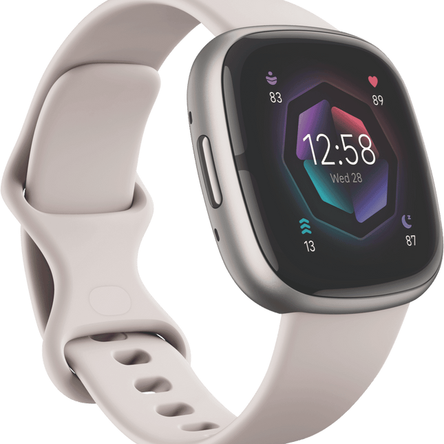 Sense 2 Lunar White/Platinum Aluminium Smart Watch FB521SRWT-FRCJK