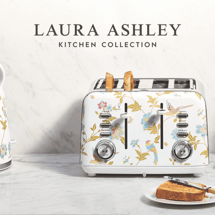 Laura Ashley 1.7L Kettle Elveden White SBEK858WS
