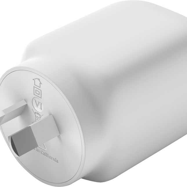 Belkin Dual USB-C GaN Wall Charger with PPS 65W WCH013AUWH