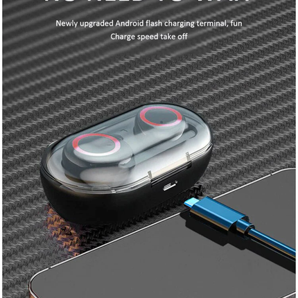 Y50 Bluetooth Headphone/Headset EarBud Style