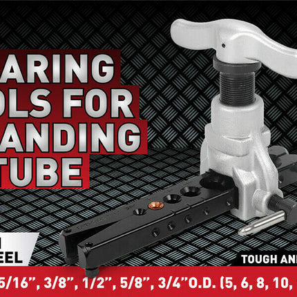 Eccentric Flaring tool kits 3/16"-3/4" Eccentric 45 degree Flaring Cone Type New