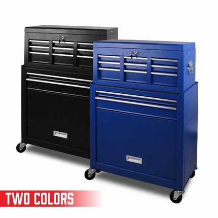 Tool Box Chest Cabinet Trolley, 5-17 Drawers Garage Storage Boxes