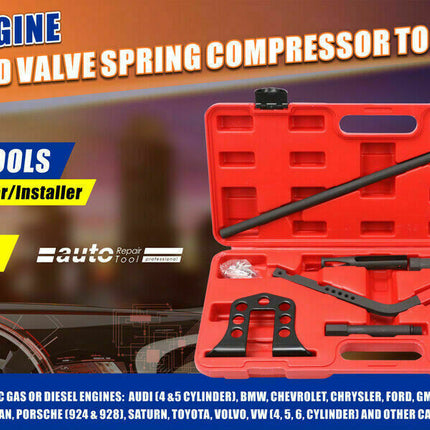 Overhead Valve Spring Compressor Universal Tool Kit OHC OHV Petrol Diesel Engine