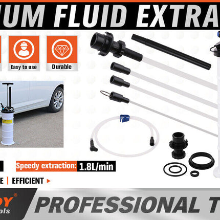 7L Manual & Pneumatic Oil Extractor - Multi-Purpose Fluid Transfer Pump