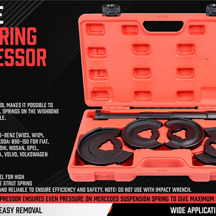 Coil Spring Compressor Tool Strut Front Rear Suspension Repair for Mercedes Benz