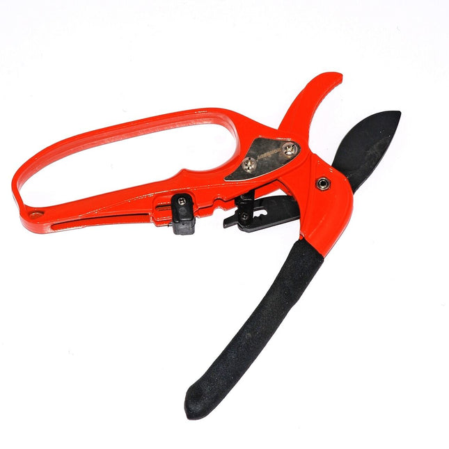 Ratchet Carbon Steel Pruning Shear Gardening Tree Flower Labor-saving Pruner