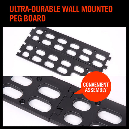 Parts Storage Bins Tool Organizer Rack Box Workshop Tray With Wall Mounted Board