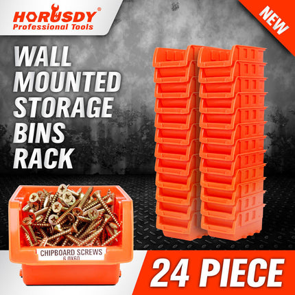 Parts Storage Bins Tool Organizer Rack Box Workshop Tray With Wall Mounted Board