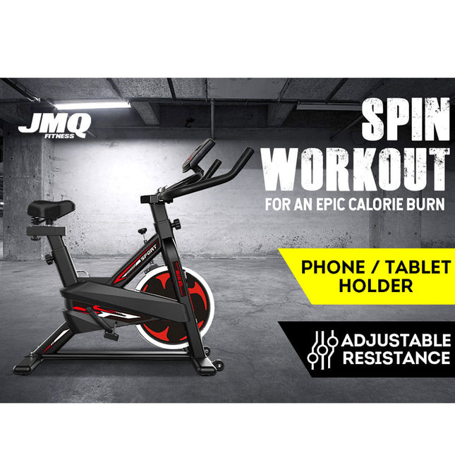 JMQ Fitness 705  Indoor Cycling Spin Bike 8KG Exercise Bike Home Gym