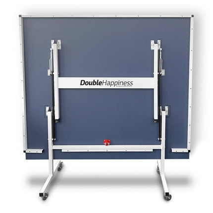 Double Happiness Indoor Advanced 160 Table Tennis Ping Pong Table w/ Upgraded Accessories - Blue