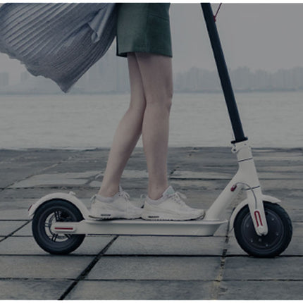 AKEZ M365 Electric Scooter Foldable Motorised Scooter Honeycomb Tires with shock Absorber Black A11E