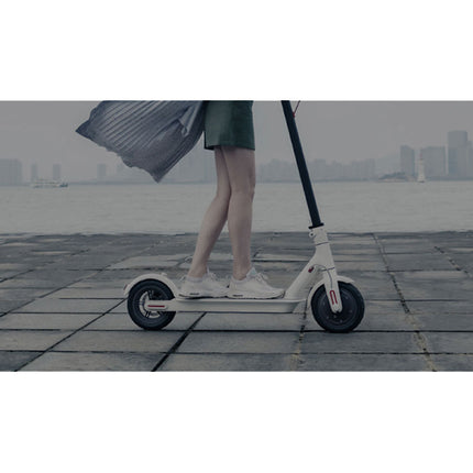 AKEZ M365 Blue LED Strip Electric Scooter Foldable Motorised Scooter Honeycomb Tires with shock Absorber A11E - Black