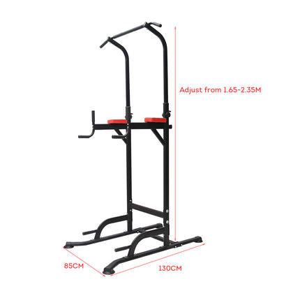 T055 Pull Up Chin Up Knee Raise Workout Station Men Women Exerise Home GYM Fitness