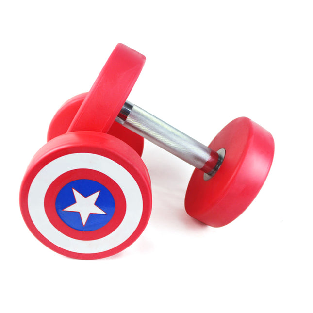Captain America Straight Olympic Barbell Barbells Home GYM Fitness Equipment - 2*12.5kg