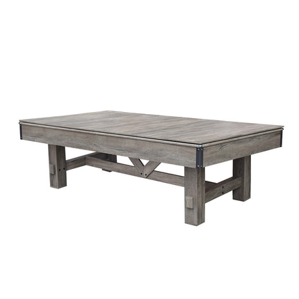 7FT 001 MDF 3IN1 Pool Table/Table Tennis Table/Dining Table Vintage Wood Grain