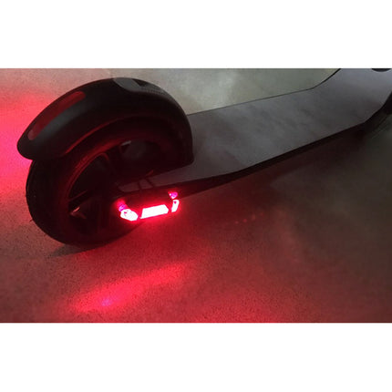 AKEZ USB Flashing LED Signal Bike Light Front Rear Light - Red