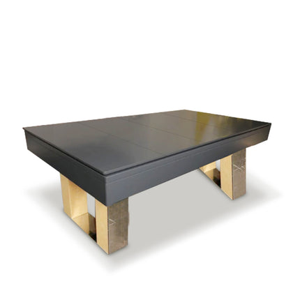 8FT Slate Pool Table Snooker Table Billiards Table With Dinning Top