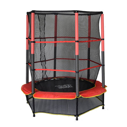 PoP Master 4.5FT Kids Trampoline with Safety Net Pad Indoor Outdoor