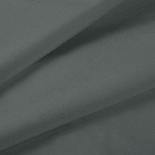 1000TC Ultra Soft Double Size Bed Charcoal Flat & Fitted Sheet Set