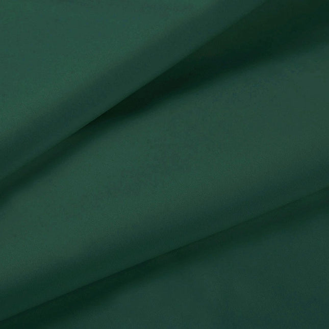 1000TC Ultra Soft Double Size Bed Dark Green Flat & Fitted Sheet Set