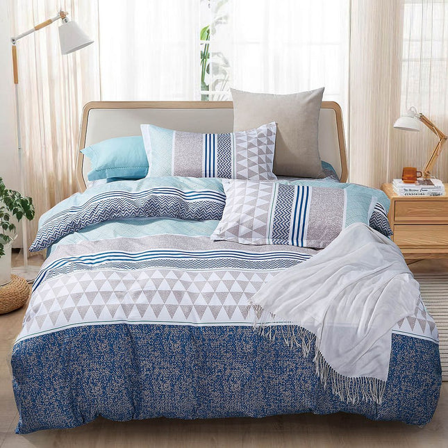 Danya Double Size Quilt Doona Duvet Cover Set