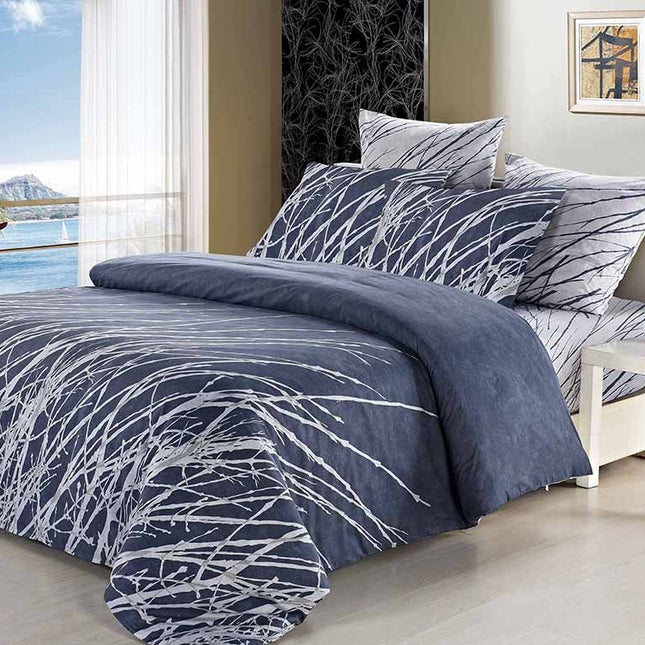Esha King Size Duvet Doona Quilt Cover Set
