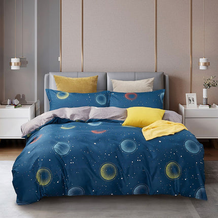Bubbles King Size Quilt/Doona/Duvet Cover Set