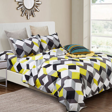 Jensson King Size Duvet Doona Quilt Cover Set