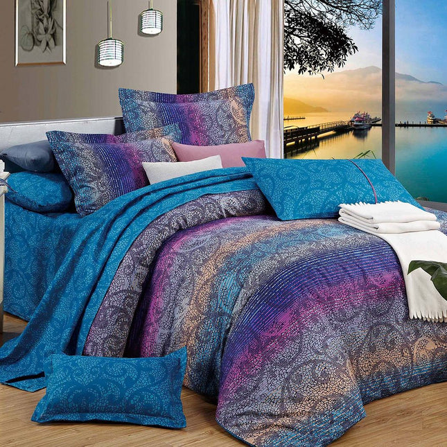 Tanya Queen Size Duvet Doona Quilt Cover Set