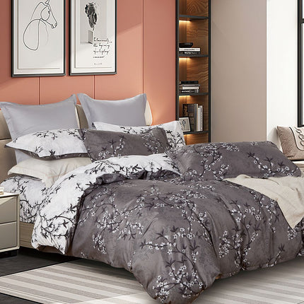 Iyanu Queen Size Quilt Doona Duvet Cover Set