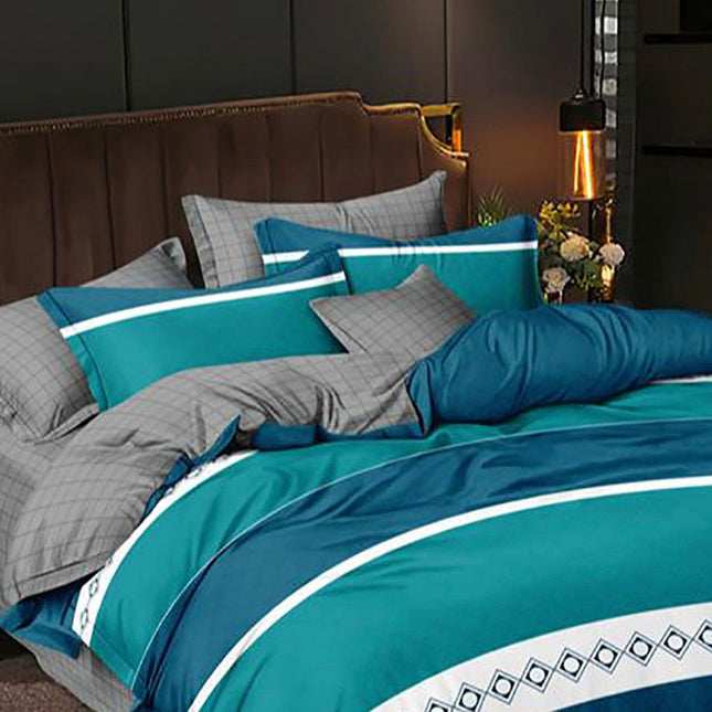 Devon Queen Size Quilt/Doona/Duvet Cover Set