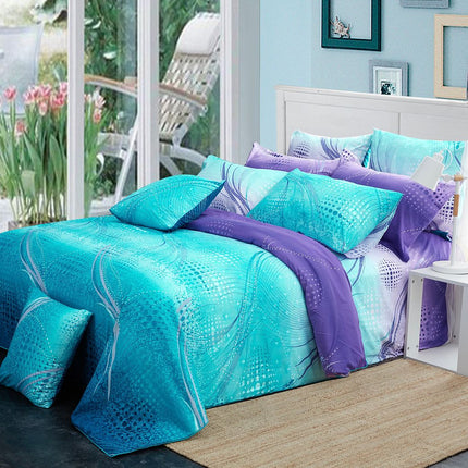 Vitara Single Size Quilt/Doona/Duvet Cover Set