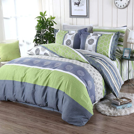 Dexter Super King Size Duvet Doona Quilt Cover Set