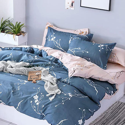 Floral Super King Size Duvet Doona Quilt Cover Set
