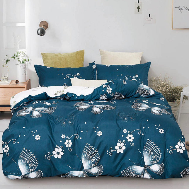 Ditmerr Super King Size Quilt/Doona/Duvet Cover Set