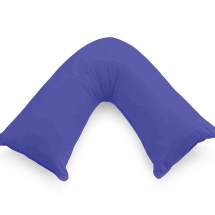 1000TC Premium Ultra Soft V SHAPE Pillowcase - Royal Blue