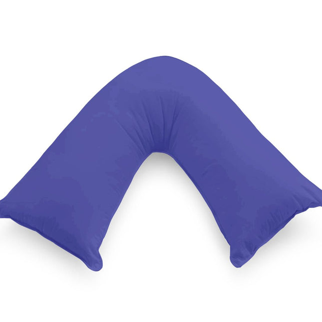 1000TC Premium Ultra Soft V SHAPE Pillowcase - Royal Blue