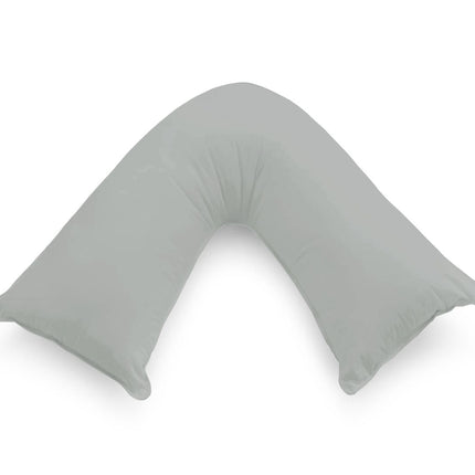 1000TC Premium Ultra Soft V SHAPE Pillowcase - Grey